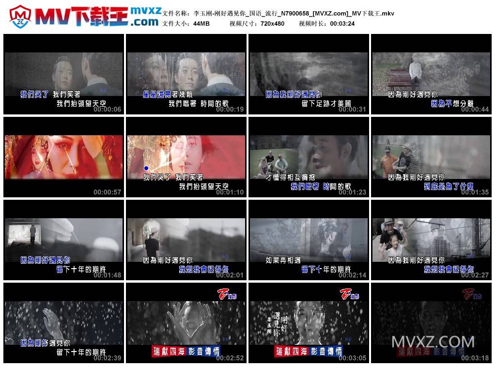 李玉刚-刚好遇见你_国语_流行_N7900658
